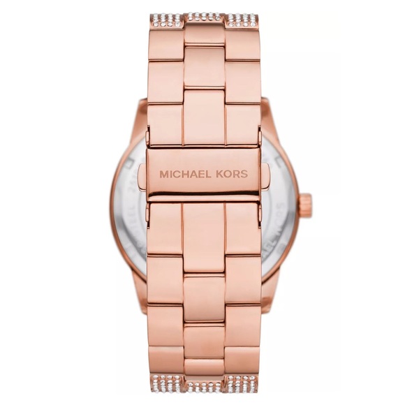 Michael kors Bradshaw Multifunction Rose Gold-Tone Stainless Steel Watch - Picture 2 of 3